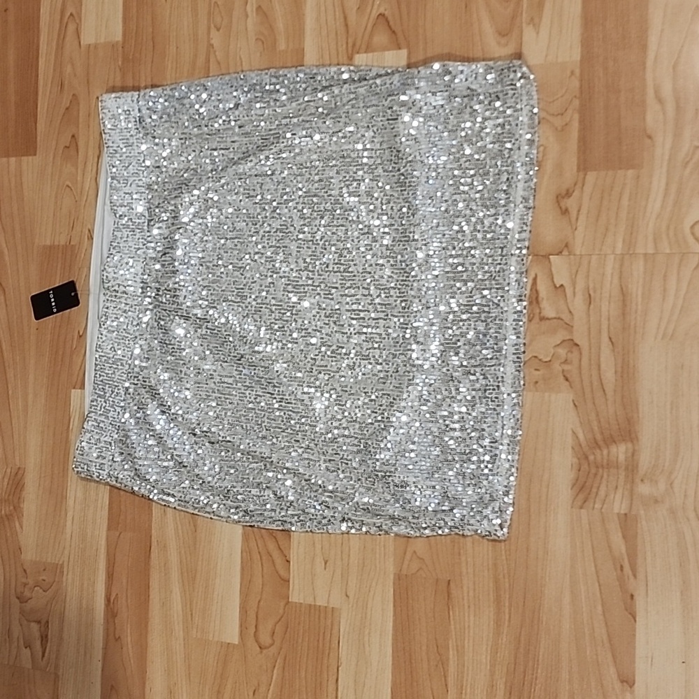 Torrid Sequnce Mini skirt - Picture 2 of 3